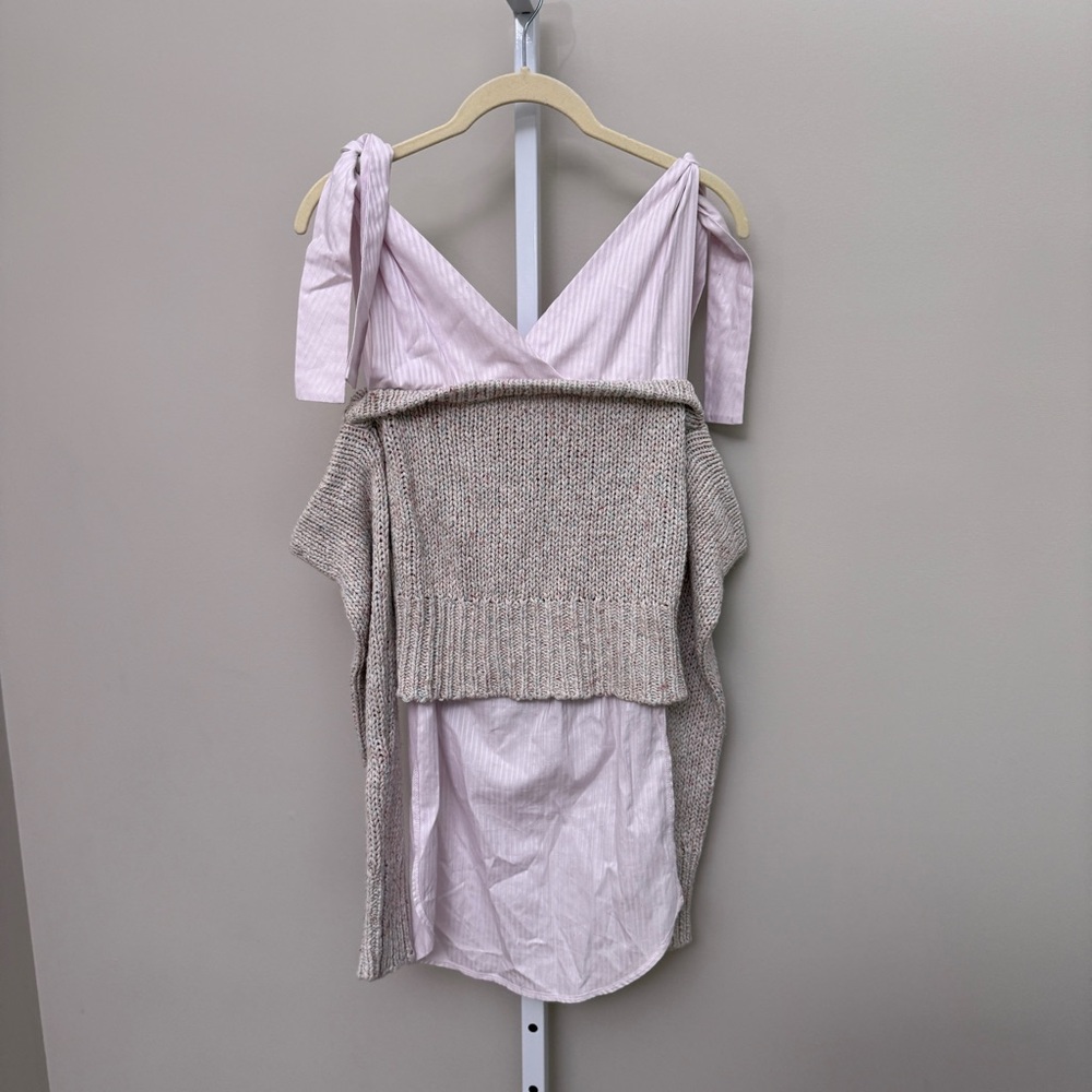 Hellessy Stylish Pink and Gray Women's Top size XS